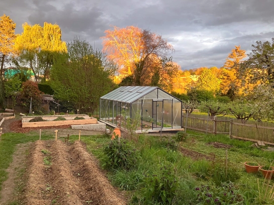 serre jardin verre