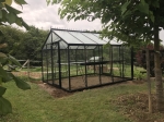 R305 Blackline jardin serre de jardin laquée RAL 9005