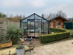 R305 Blackline potager serre de jardin laquée noir